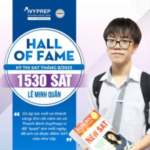 [HALL OF FAME] Bứt phá không tưởng từ 𝟏𝟏𝟎𝟎 lên 𝟏𝟓𝟑𝟎 𝐒𝐀𝐓 – cậu học sinh trường Ams điền tên vào bảng vàng 𝐈𝐯𝐲𝐏𝐫𝐞𝐩