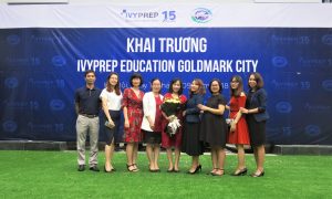 Tưng bừng khai trương IvyPrep Education GoldMark City