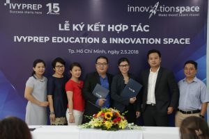 Lễ ký kết giữa IvyPrep Education và Innovation Space