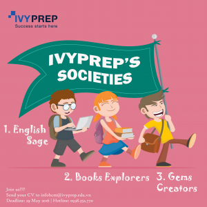 IvyPrep’s Societies – CLB Ngoại khóa