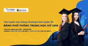 Cơ hội nhận học bổng toàn phần chương trình PTTH Mỹ tại Việt Nam