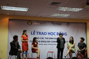 IVYPREP trao học bổng cho các thí sinh xuất sắc cuộc thi English Champion