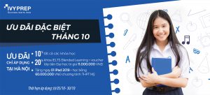 IvyPrep Education: Chương trình ưu đãi đặc biệt tháng 10