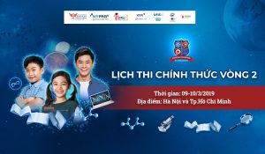 LỊCH THI CHÍNH THỨC VÒNG 2 – ENGLISH CHAMPION 2019