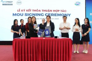 IvyPrep đồng hành cùng học sinh Trường Phổ thông Liên cấp Newton Vĩnh Phúc trên hành trình chinh phục giấc mơ du học học bổng