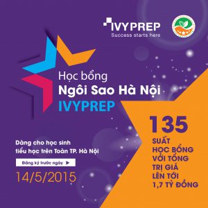 |IVYPREP HN|Học bổng NGÔI SAO HÀ NỘI