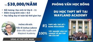 IvyPrep Du học: Cơ hội phỏng vấn học bổng $30.000 từ trường THPT #1 bang Wisconsin – Mỹ